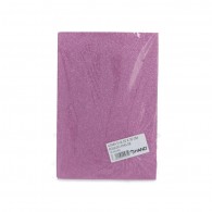 GOMA EVA GLITTER 20 X 30 CM 2 MM COLOR ROSADO 10 UN