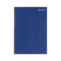 CARPETA PLASTIFICADA CON ACCO CLIP OFICIO AZUL