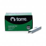 CORCHETES ACERO DEPETRUS 530/8 5000 UNIDADES CROMADO TORRE