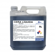 CERA LIQUIDA PISO PLASTICO 5 LT NEGRA