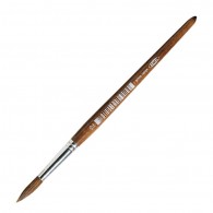 PINCEL REDONDO PELO CAMELLO MANGO MADERA N12