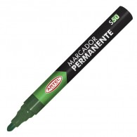 MARCADOR PERMANENTE S50 PUNTA REDONDA VERDE