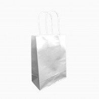 BOLSA REGALO KRAFT BLANCO 15X21