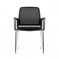 SILLA VISITA MODELO YES NEGRA 4 UN
