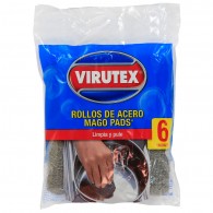 MAGO PADS ACERO BOLSA CLASICA 6 UN
