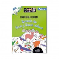 LIBRO PARA COLOREAR FLORA Y FAUNA 32 PAGINAS