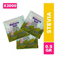 ENDULZANTE EN POLVO STEVIA 2000 SOBRES