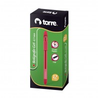 LAPIZ TINTA GEL 0.7 MM PUNTA MEDIA ROJO QUICK DRY