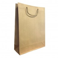 BOLSA DE PAPEL KRAFT 42 X 31.5 CM COTILLON 12 UN