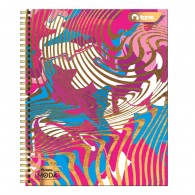 CUADERNO UNIVERSITARIO MATEMATICA 7 MM  DISEÑO MODA 100 HOJAS