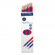 LAPIZ BICOLOR DELGADO CPO HEXAGONAL