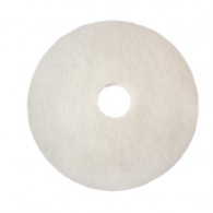DISCO LIMPIEZA ABRILLANTADOR 17" BLANCO 5 UN