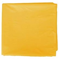 BOLSA BASURA PLANA  AMARILLA 120X130 CM 10 UN