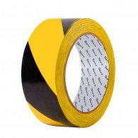 CINTA DELIMITADORA AMARILLO-NEGRO 15 MT X 50 MM