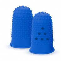 DEDO DE GOMA N° 12 CON RESPIRACIÓN AZUL