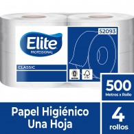 PAPEL HIGIENICO CLASSIC 500 MT X 4 ROLLOS