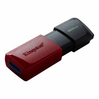 PENDRIVE RETRACTIL 128GB USB 3.2 NEGRO/ROJO DTXM/128GB