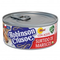 SURTIDO DE MARISCOS EN ACEITE 190 GR