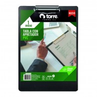 ANOTADOR SIMPLE PVC OFICIO NEGRO