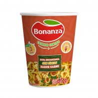 SOPA INSTANTANEA CON FIDEOS SABOR CARNE 65 GR