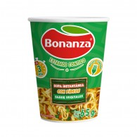 SOPA INSTANTANEA CON FIDEOS SABOR VEGETALES 65 GR