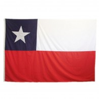 BANDERA CHILE COTILLON 80 X 120 X 1 UN