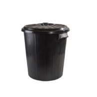 BASURERO TAPA LISA 55 LT