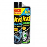 PACK SILICONA SPRAY + RENOVADOR KIT