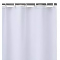 CORTINA PARA DUCHA BLANCA (FORRO) 180X180 CM