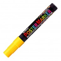 MARCADOR POSTER MARKER TEMPERA 4MM AMARILLO