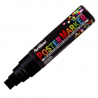 MARCADOR POSTER MARKER TEMPERA 12MM NEGRO