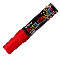 MARCADOR POSTER MARKER TEMPERA 12MM ROJO