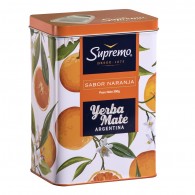 MATE LATA CON DOSIFICADOR  SABOR NARANJA 500 GR