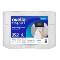 PAPEL HIGIENICO HOJA SIMPLE 6X500 MT
