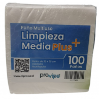 PAÑO PW-50 30X30CM DOBLADO 10 PAQUETES X 100 HOJAS