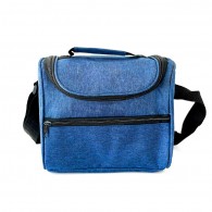 LONCHERA AZUL MARINO 23 X 15 X 20
