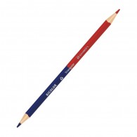LAPIZ BICOLOR AZUL/ROJO DELGADO TRIANGULAR