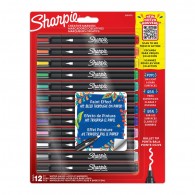 MARCADORES ACRYLIC PUNTA BALA X 12 UN