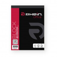 BLOCK OFICIO PREPICADO 7 MM  MATEMATICA 80 HOJAS PERFORADAS BLANCO