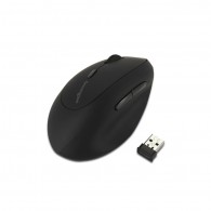 MOUSE INALAMBRICO VERTICAL ZURDOS NEGRO