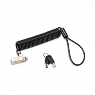 CABLE SEGURIDAD NANO ESPIRAL CON LLAVE
