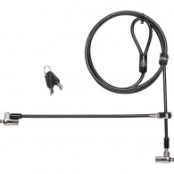 CABLE SEGURIDAD MICRO TWIN CON LLAVE