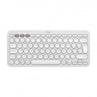 TECLADO INALAMBRICO BLUETOOTH PEBBLE 2 K380 BLANCO ESPAÑOL