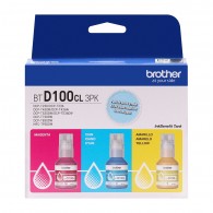 PACK BOTELLA DE TINTA BTD100CL3PK CMY