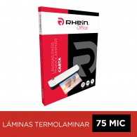 SOBRE PARA PLASTIFICAR CARTA 75 MIC 100 UNIDADES