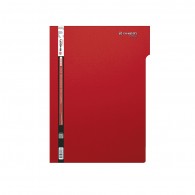 CARPETA VINIL FAST PIGMENTADA OFICIO ROJO CON ACCO CLIP