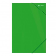 CARPETA CON ELASTICO OFICIO DE CARTULINA VERDE