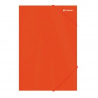 CARPETA CON ELASTICO OFICIO DE CARTULINA NARANJO