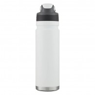 BOTELLA DE AGUA FREEFLOW ACERO INOXIDABLE BLANCO 700 ML