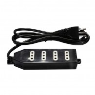ALARGADOR ELECTRICO 4 POSICIONES 3 MT NEGRO